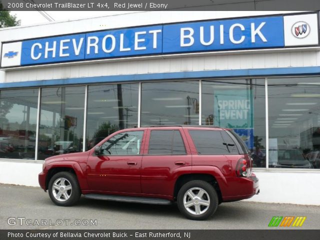 2008 Chevrolet TrailBlazer LT 4x4 in Red Jewel
