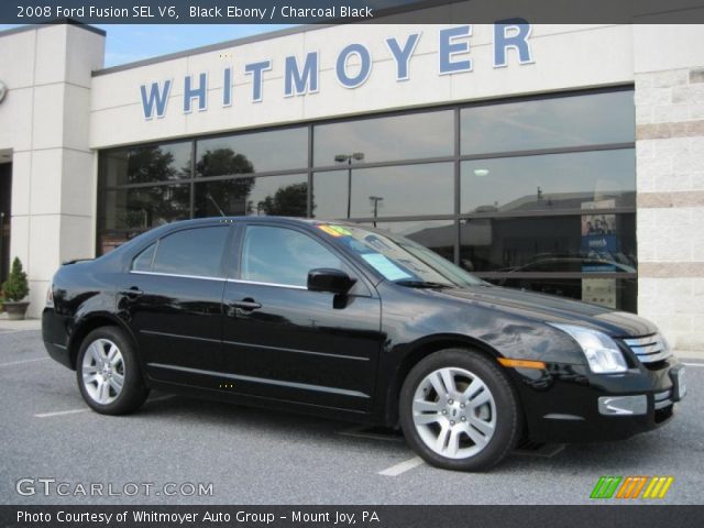 2008 Ford Fusion SEL V6 in Black Ebony