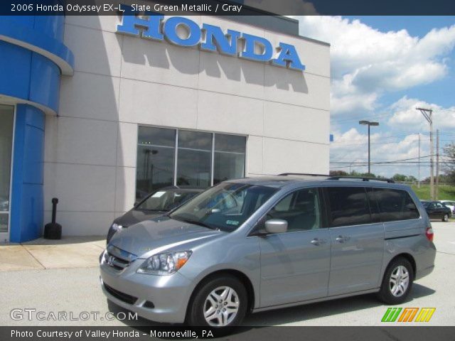 2006 Honda Odyssey EX-L in Slate Green Metallic