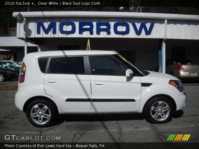 2010 Kia Soul + in Clear White
