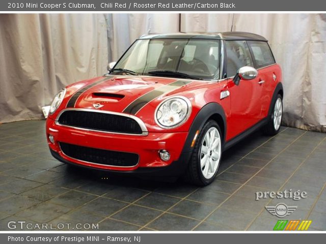 2010 Mini Cooper S Clubman in Chili Red