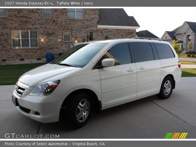 2007 Honda Odyssey EX-L in Taffeta White