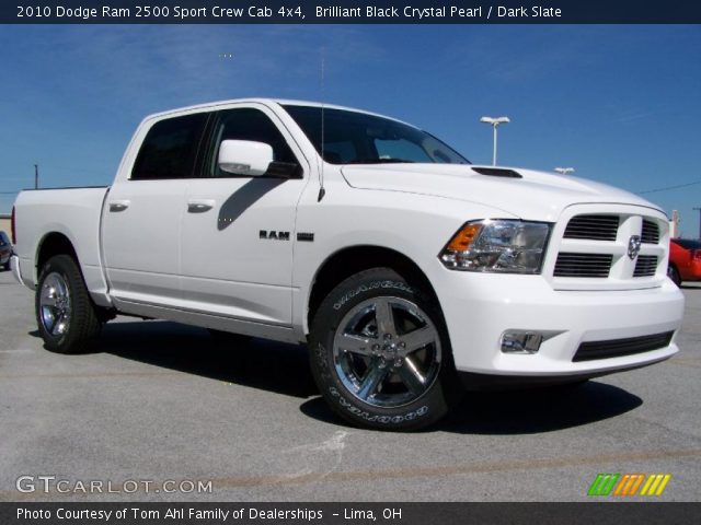 2010 Dodge Ram 2500 Sport Crew Cab 4x4 in Brilliant Black Crystal Pearl