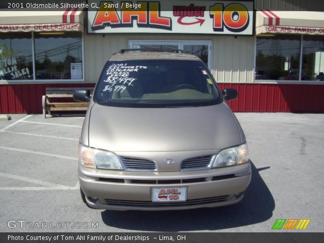 2001 Oldsmobile Silhouette GL in Sand
