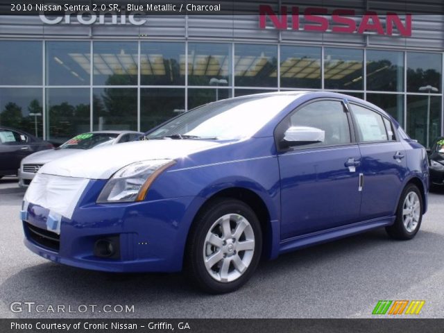 2010 Nissan Sentra 2.0 SR in Blue Metallic