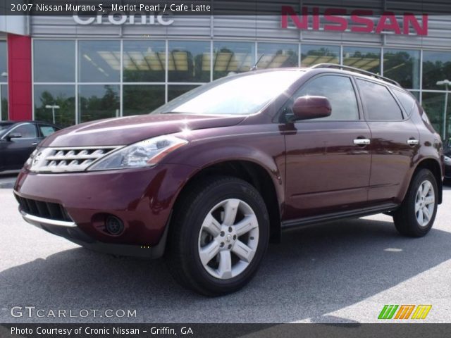 2007 Nissan Murano S in Merlot Pearl