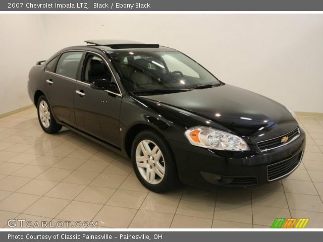 2007 Chevrolet Impala LTZ in Black