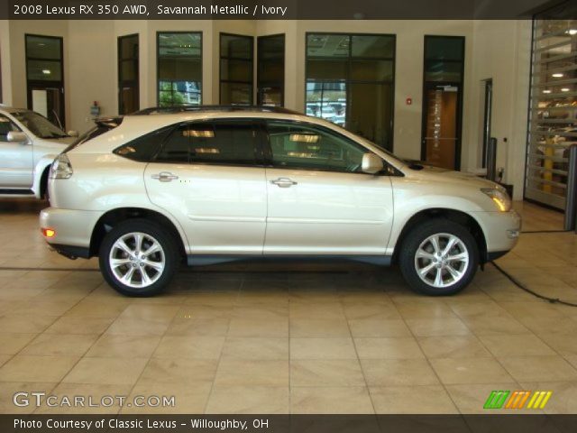 2008 Lexus RX 350 AWD in Savannah Metallic