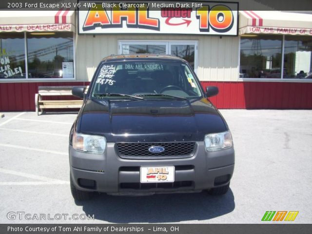 2003 Ford Escape XLS V6 4WD in Black Clearcoat