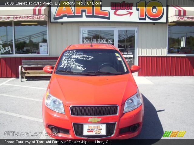 2009 Chevrolet Aveo Aveo5 LT in Victory Red