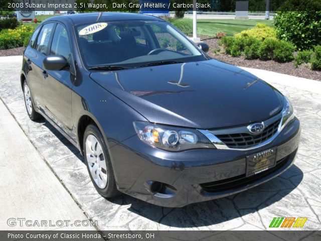 2008 Subaru Impreza 2.5i Wagon in Dark Gray Metallic