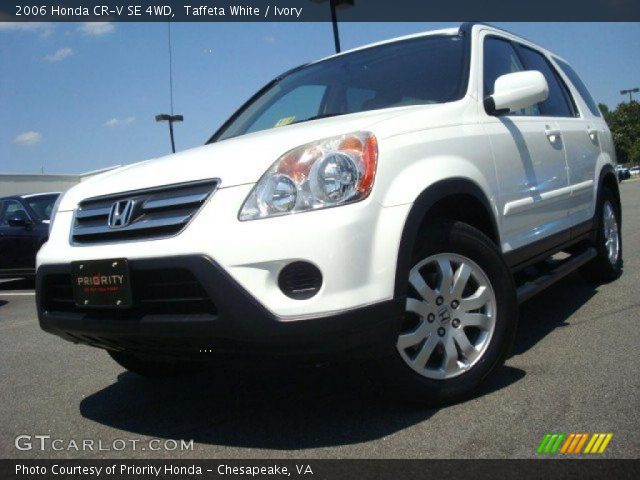 2006 Honda CR-V SE 4WD in Taffeta White