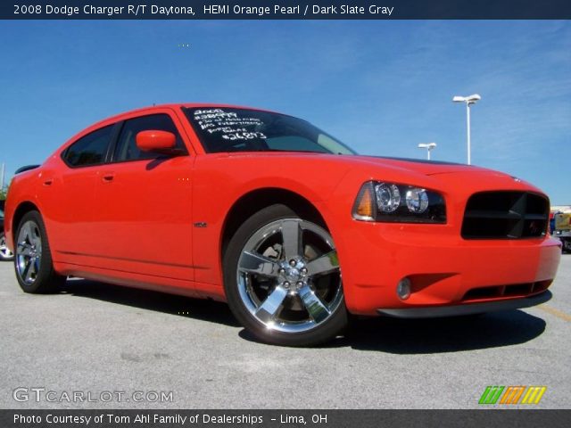 2008 Dodge Charger R/T Daytona in HEMI Orange Pearl