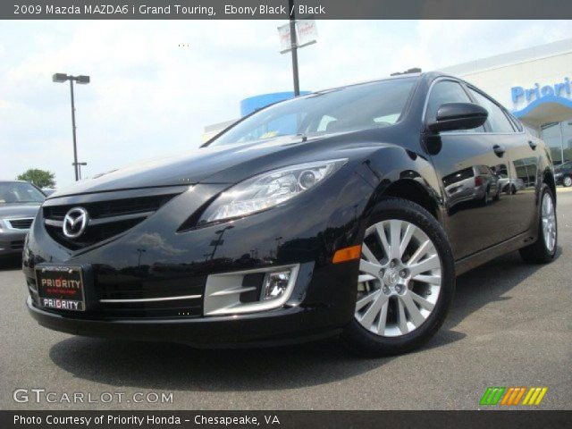 2009 Mazda MAZDA6 i Grand Touring in Ebony Black