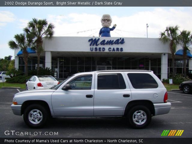2002 Dodge Durango Sport in Bright Silver Metallic
