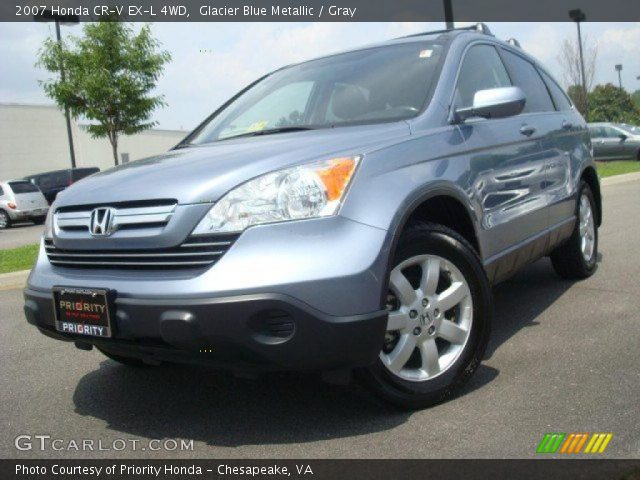 2007 Honda crv glacier blue #4