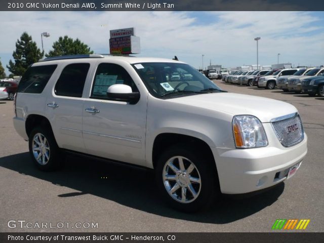 2010 GMC Yukon Denali AWD in Summit White