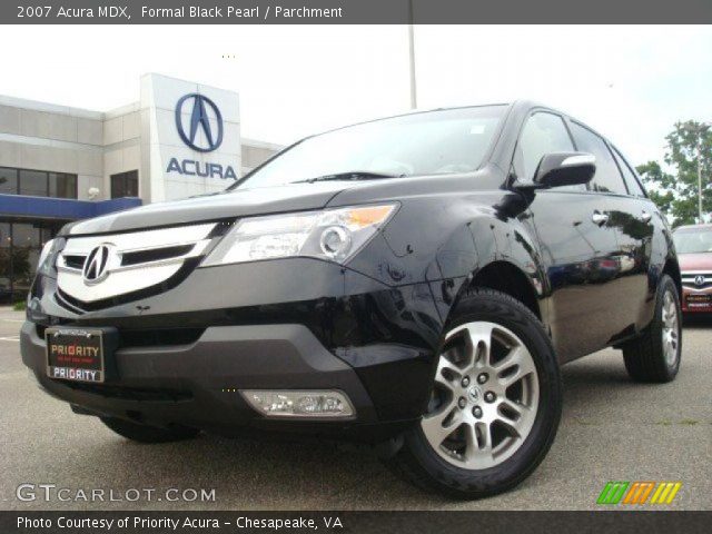 2007 Acura MDX  in Formal Black Pearl