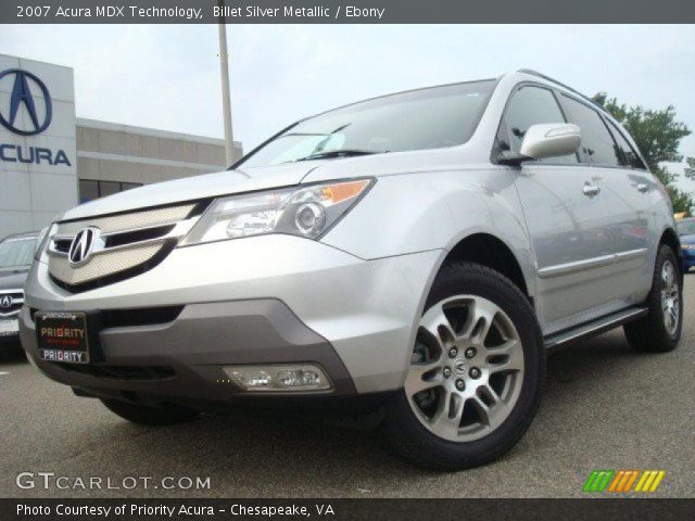 2007 Acura MDX Technology in Billet Silver Metallic