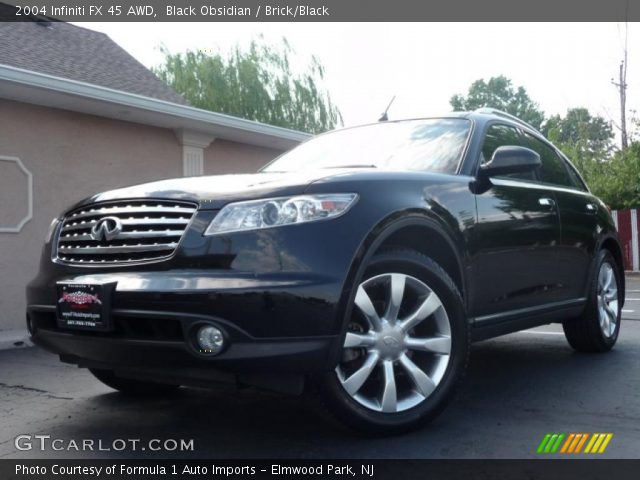 2004 Infiniti FX 45 AWD in Black Obsidian