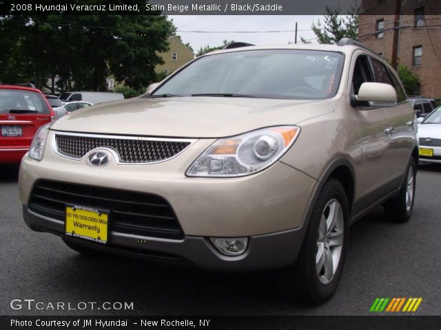 2008 Hyundai Veracruz Limited in Satin Beige Metallic