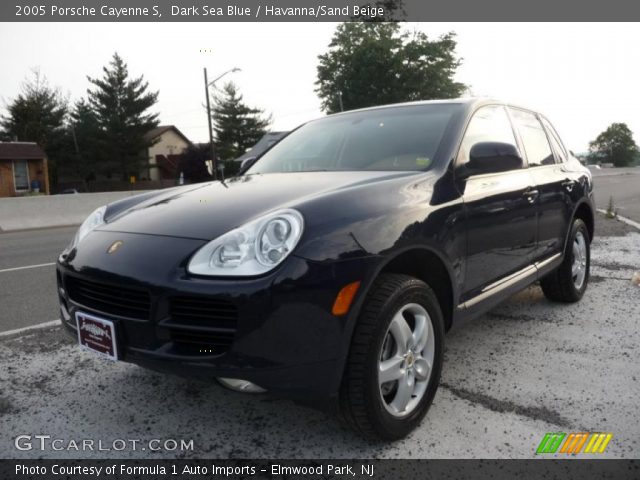 2005 Porsche Cayenne S in Dark Sea Blue
