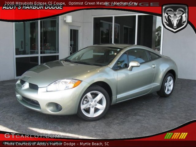 2008 Mitsubishi Eclipse GS Coupe in Optimist Green Metallic