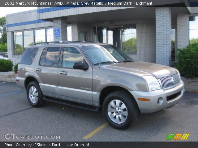 2002 Mercury Mountaineer AWD in Mineral Grey Metallic