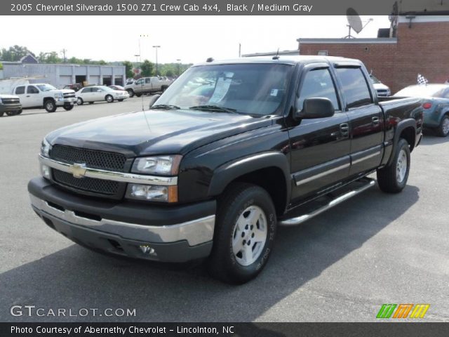 2005 Chevrolet Silverado 1500 Z71 Crew Cab 4x4 in Black