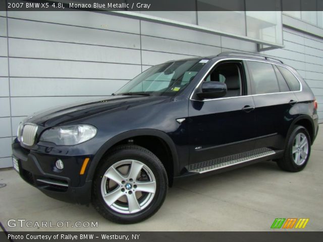 2007 BMW X5 4.8i in Monaco Blue Metallic