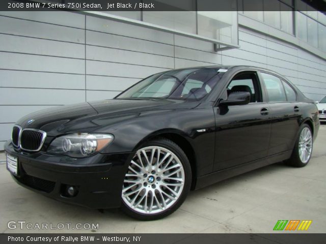 2008 BMW 7 Series 750i Sedan in Jet Black