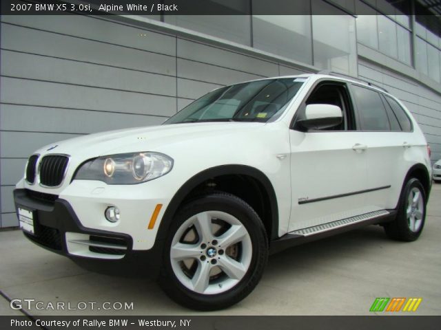 2007 BMW X5 3.0si in Alpine White