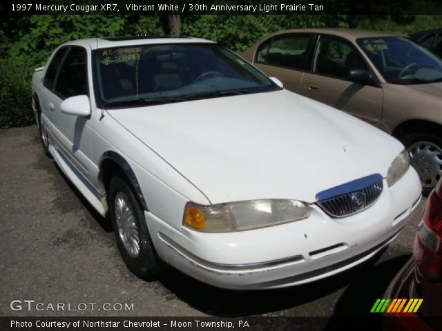 1997 Mercury Cougar XR7 in Vibrant White