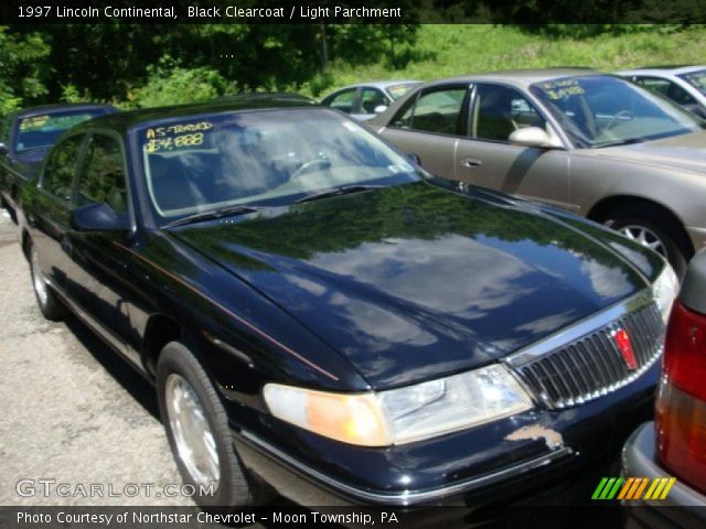 1997 Lincoln Continental  in Black Clearcoat