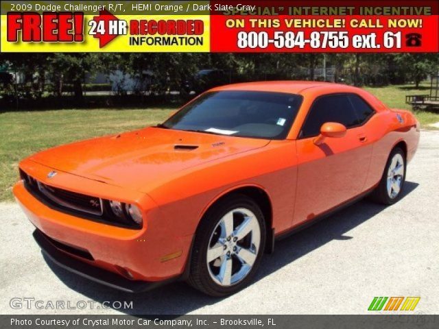 2009 Dodge Challenger R/T in HEMI Orange