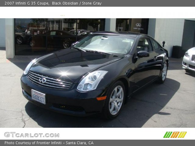 2007 Infiniti G 35 Coupe in Black Obsidian