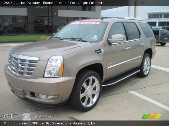 2007 Cadillac Escalade  in Radiant Bronze