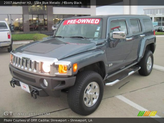 2007 Hummer H3  in Slate Blue Metallic