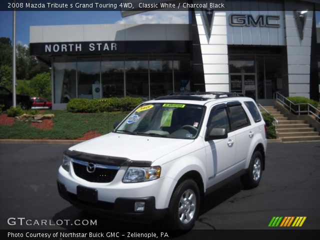 2008 Mazda Tribute s Grand Touring 4WD in Classic White