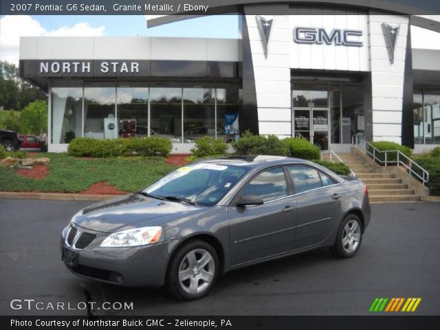2007 Pontiac G6 Sedan in Granite Metallic
