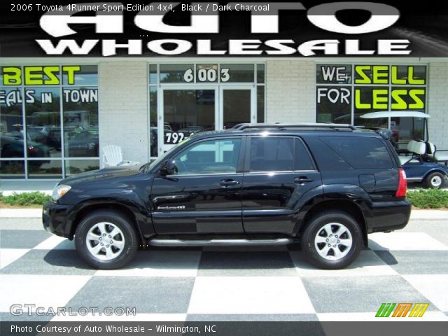 2006 Toyota 4Runner Sport Edition 4x4 in Black