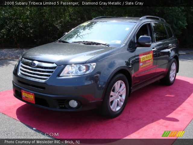 2008 Subaru Tribeca Limited 5 Passenger in Diamond Gray Metallic