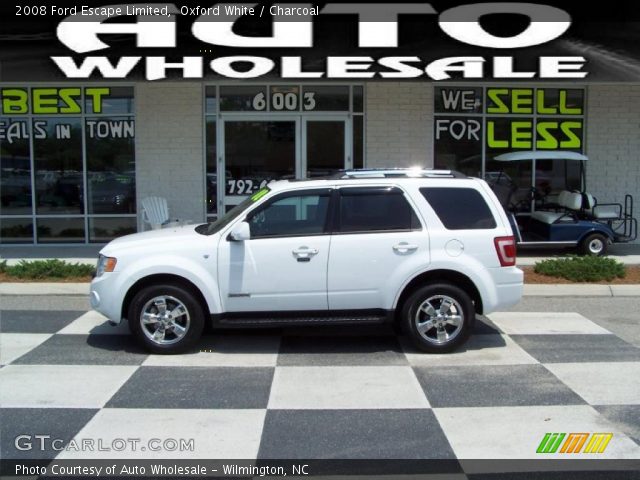 2008 Ford Escape Limited in Oxford White