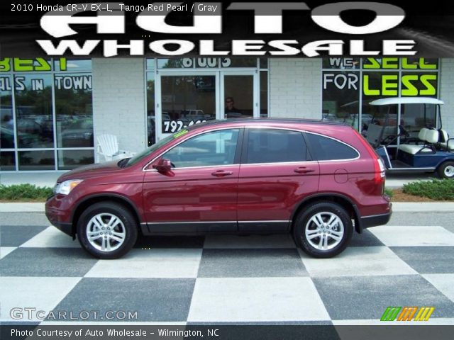 2010 Honda CR-V EX-L in Tango Red Pearl