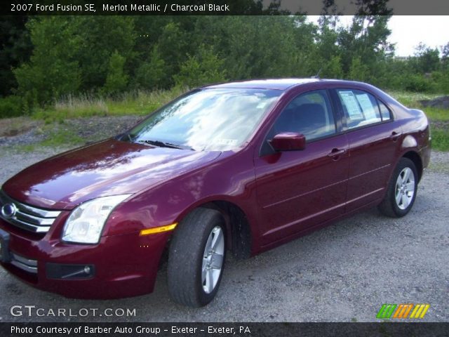 2007 Ford Fusion SE in Merlot Metallic