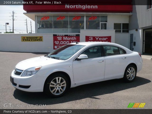 2009 Saturn Aura XR in Polar White