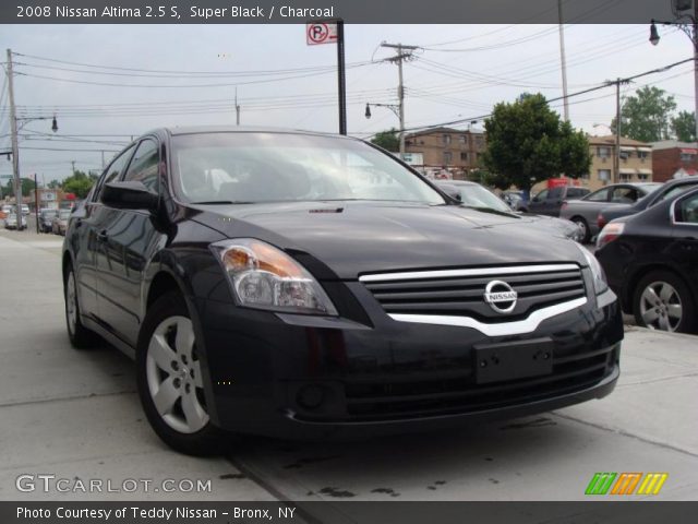 2008 Nissan Altima 2.5 S in Super Black