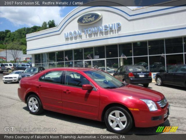 2007 Ford Fusion SE in Redfire Metallic