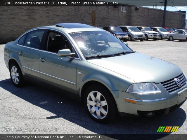 2003 Volkswagen Passat GLX Sedan in Fresco Green Metallic
