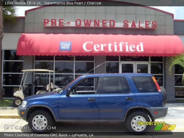 1998 Honda CR-V LX in Supermarine Blue Pearl